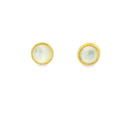 Brillia 18k Gold Plated Sterling Silver Earrings